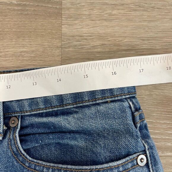 Banana Republic GIRLFRIEND JEAN Raw Hem Mid Rise 29 - Picture 8 of 8